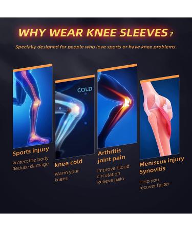 BFHB Active Plus Knee Pain Relief Brace for Men and Women | Sciatica and Lower Back Pain Support | Discreet Wear Under Clothes - Buy Online on GoSupps.com