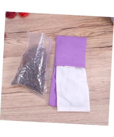 COLLBATH Heated Eye Mask organic flax eye pillows sleeping eye pillow relaxation eye masks sleeping eye cover microwavable heated eye masks lavender eye pillow Yoga Eyeshade natural purple Size 1 Purple - Buy Online on GoSupps.com