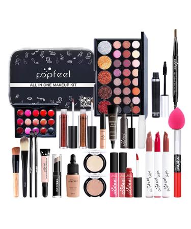 Make-up set for women Complete kit multi-purpose make-up set with Brush eyeshadow lipstick concealer cosmetics kit all-in-make-up gift set for women girls