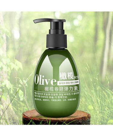 Curly Conditioner Curly Hair Balm Moisturizing Olive Style Hair Tie | Natural Styling Moisturizer for Conditioning Curly and Wavy Hair 180 ml - Buy Online on GoSupps.com