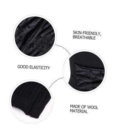 FRCOLOR Warm Wool Cashmere Kidney & Lumbar Support Belt - Winter Stomach Binder & Back Brace - XL Black - Buy Online on GoSupps.com