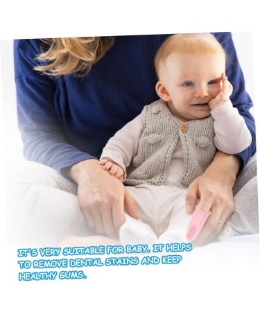 Minkissy 4-Piece Silicone Toothbrush Set for Children | Finger Brush & Rubber Toys for Toddler Oral Care - Buy Online on GoSupps.com