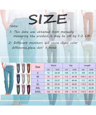 Womens Dark Gray Straight Leg Cotton Line Pants with Drawstring Waist - 3X-Large - Buy Online on GoSupps.com