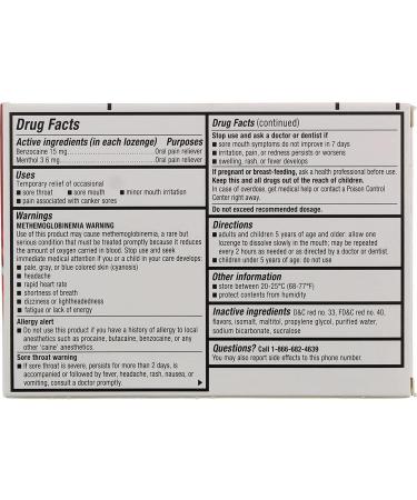 Cepacol Maximum Strength Throat Drop Lozenges Cherry 16 Count - Buy Online on GoSupps.com