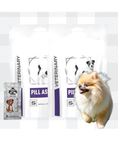 AETN Creations Pill Assist Pack for Small Dogs 2 x 90g Soft Chews to Help with Medication + AETN Chicken Jerky Treat - Buy Online on GoSupps.com