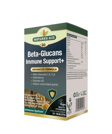 Natures Aid Immune Support 30 Tablets