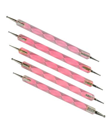 N&BF 5x Nail Art Dotting Tools - Dual Tip Swirl Tool Set for Strass & Mosaik | Professional Nail Studio Quality - Buy Online on GoSupps.com