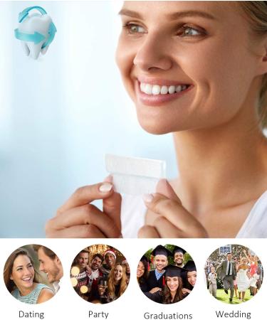 Professional Effects Teeth Whitening Strips - 20 Treatments, 40 Strips - Sensitive Teeth Whitening Kit for Coffee, Tea & Tobacco Stains - Buy Online on GoSupps.com