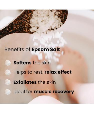blue navy Bretania Organic magnesium Epsom salt Bath salts for relaxation and recovery tired legs muscles and joints Pedicure Skin peeling 7 kg - Buy Online on GoSupps.com