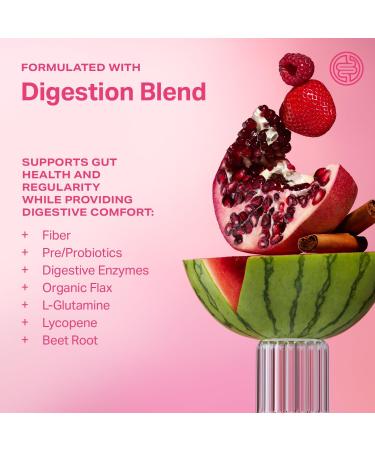 Proper The Pinks Digestion and Bloat Relief. Drink Mix with Gut Health Probiotics Prebiotics Beet Root & Enzymes for Digestive Support. Bloating and Microbiome Supplement for Women and Men 30 Servings - Buy Online on GoSupps.com