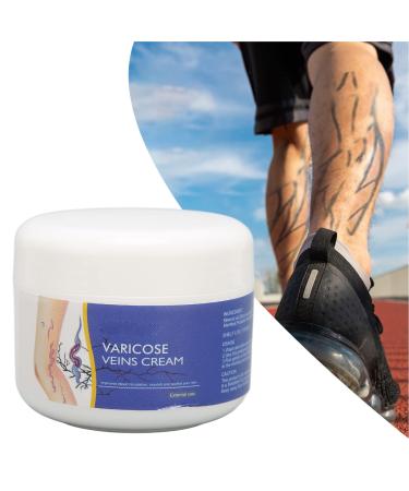 50g Cream for Varicose Veins Natural Material Varicose Veins Cream for Leg Circulation Cooling Effect Spider Natural Remover Cream Ointment