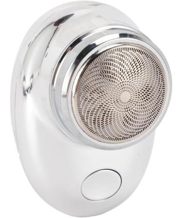 EVGATSAUTO Electric Beard Trimmer for Men - Stainless Steel USB Rechargeable Portable Clipper for Fine Trimming & Travel Use - Silver Plated - Buy Online on GoSupps.com