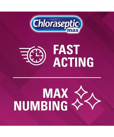 Chloraseptic Maximum Strength Sore Throat Lozenges with soothing liquid centre - Wild Berries 15 lozenges - Buy Online on GoSupps.com