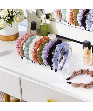 Suneerplay Clear Acrylic Headband Holder Organizer Stand for Women and Girls - Buy Online on GoSupps.com