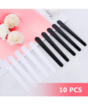 Lurrose 10-Piece Cosmetic Spatula Set - White & Black Facial Mask Application Tools for Skincare - Buy Online on GoSupps.com