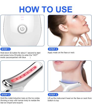 JYHSGD Firming Wrinkle Device for Neck & Face - Vibration Massager for Double Chin Reduction, Wrinkle Appearance, and Skin Tightening - Buy Online on GoSupps.com