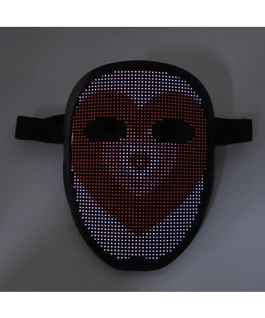 Buy Marhynchus LED Transforming Face Cover - Gesture Sensing Customizable Display 45 Dynamic & 70 Static Patterns - International Shipping Available - Buy Online on GoSupps.com