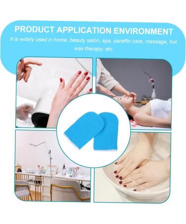 Beavorty Heated Gloves 1 Pair Hand Mask Care Supplies Flannel Keep Warm Wax Film Gloves - Buy Online on GoSupps.com