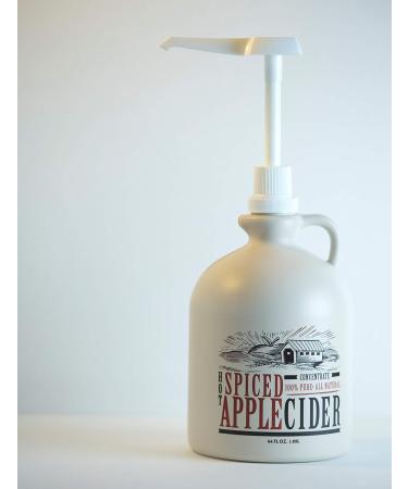 Mountain Cider Dispensing Pump - Fits 64 oz Jug of Spiced Apple Cider Concentrate | Easy to Use & Reusable | 1 oz Dispensing - Buy Online on GoSupps.com