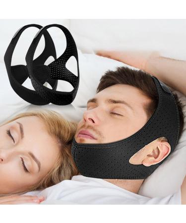 Triangle Chin Support Snoring Stopper with Eye Scrub Pads & Jade Face Roller - One Size Fits All - Buy Online on GoSupps.com