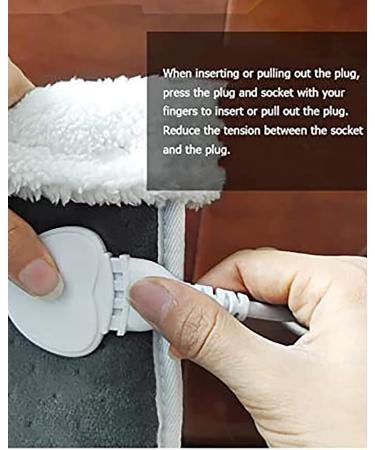 Ohagin Winter Home Foot Warmer Boot - Plug-In Electric Fast Heating Cushion with 6 Temperature Settings & 4 Timer Levels Washable Comfort - Buy Online on GoSupps.com