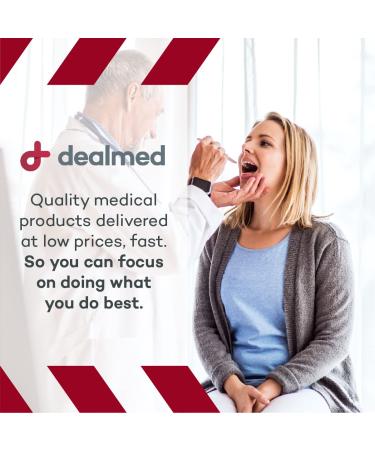 Dealmed 5.5 Junior Tongue Depressors - 500 Non-Sterile Wood Sticks for Medical, Crafts & First Aid - 5.5 Inch, Pack of 1 - Buy Online on GoSupps.com