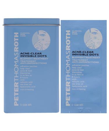 Peter Thomas Roth Acne-Clear Invisible Dots | Salicylic Acid Pimple Patches | Blemish Treatment - 8 Hour Results - Buy Online on GoSupps.com