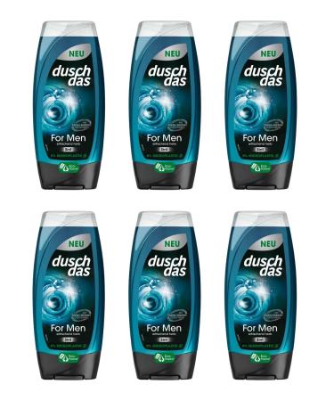 topDeal Men's Shower Gel 6 x 225 ml