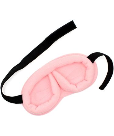 Wild Essentials Infinity Fleece Luxury Sleep Mask in Peacefully Pink - Buy Online on GoSupps.com