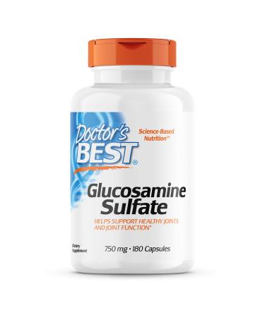 Doctor's Best Glucosamine Sulfate 750 mg 180 Capsules