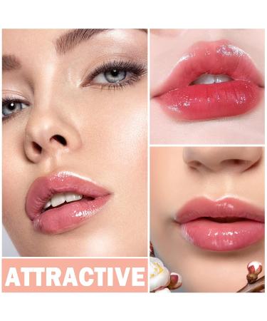 CAHIUYOA Light 6PCS Nude Pink Lip Gloss Set - Moisturizing and Plumping Liquid Lipstick Kit for Women and Girls - Set A - Buy Online on GoSupps.com