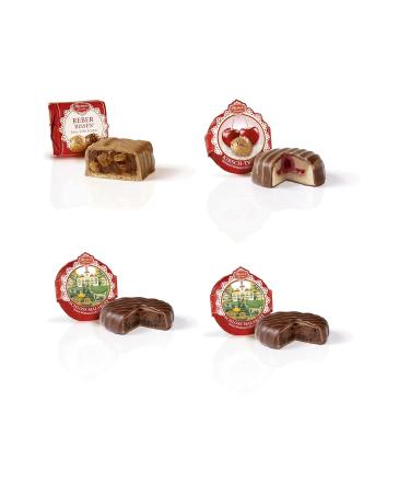Reber Specialty Cassette-15: High-Fine Classics with Chocolates Mozart Balls & Marzipan - 525g | Premium Gourmet Treats - Buy Online on GoSupps.com