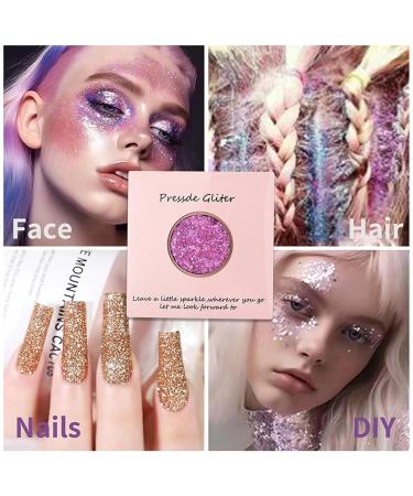 Glitter Eyeshadow Palette for Women - 6 Sequin Infused Shades for Sparkling Makeup Looks - Buy Online on GoSupps.com