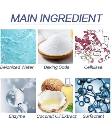 Active Enzyme Laundry Stain Remover - Natural & Non-Toxic Clothes & Carpet Cleaner for Tough Stains | 2023 Edition - Buy Online on GoSupps.com