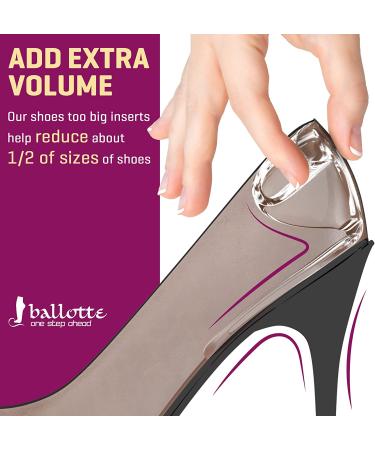 8 Extra Soft Gel Heel Grips for Women - Blister Prevention & Cushion Inserts | Self-Adhesive & Shock Absorbing Pads - Clear - Buy Online on GoSupps.com