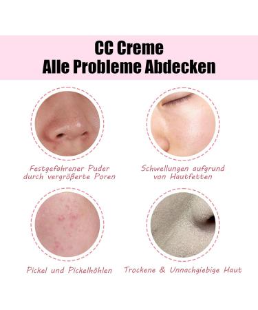 CC Cream Color Correcting BB Cream 2025 cr me hydratante et durable avec UVA/UVB 50+ hydratant et couvrant compl tement imperm able et durable anti-cernes Sunscreen moyen 30 ml (Lot de 1) - Buy Online on GoSupps.com