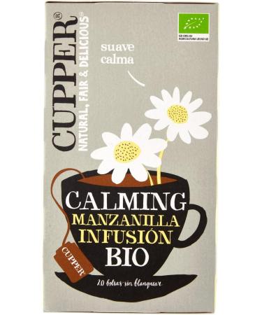 CUPPER MANZANILLA infusion 20bolsitas. BIO se savoure nature ou avec un peu de miel tisane r confortante savourer dans la journ e et devient un alli fiable dans la routine de tous les jours. et - Buy Online on GoSupps.com