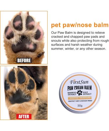L.C.Life Pfotenbalsam | Dog & Cat Paw Care with Shea Butter | Autumn/Winter Paw Protection & Wound Healing - Buy Online on GoSupps.com