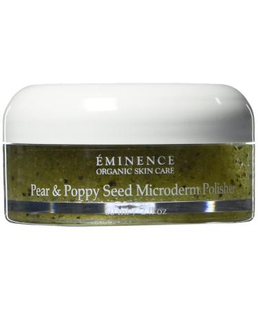 Eminence Organic Skincare. Pear & Poppy Seed Microderm Polisher 2.0 oz.