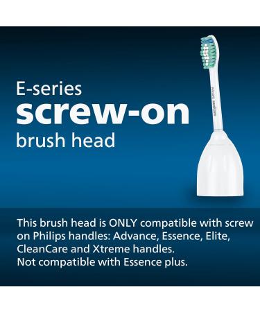 Philips Sonicare E-Series Replacement Toothbrush Heads - 2 Pack, White - HX7022/30 - Buy Online on GoSupps.com
