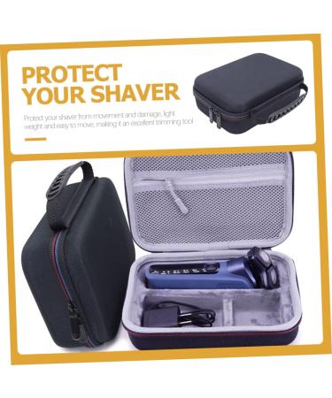 Minkissy Razor Travel Storage Bag | Organizer for Hairdressing Supplies | Eva Travel Accessories Box for Men - Buy Online on GoSupps.com