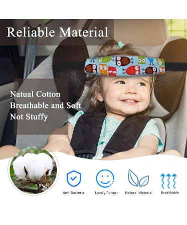 ZKSXOA 2PC Adjustable Child Seat Headband | Head Protection for Baby Car Seat & Stroller | Secure Fastening Strap Holder - Buy Online on GoSupps.com