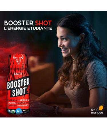 Eafit Booster Shot 20x60ml Energy shooters 80 mg caffeine per shot Mango - Buy Online on GoSupps.com
