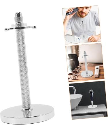 Veemoon Razor Holder Set - Aluminum Shaver & Toothbrush Organizer for Men - Art of Shaving Gift - 2pcs (15x9.5cm) - Buy Online on GoSupps.com