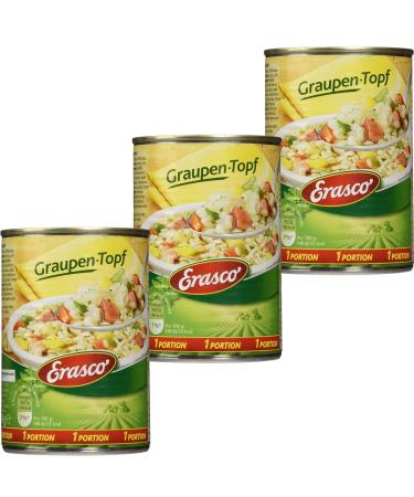 n.v. Erasco Pearl Barley with Lots of Pearl Barley and Fresh Vegetables 400g (Pack of 3)