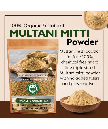 Buy Multani Mitti Powder (Fuller s Earth) 500G - Natural Beauty Essential for Glowing Skin - International Shipping - Buy Online on GoSupps.com