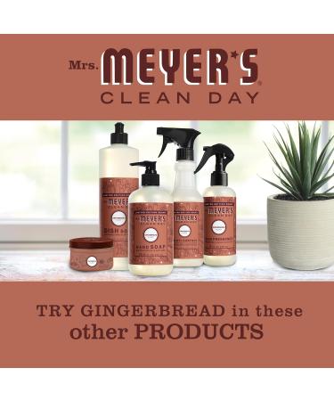Mrs. MEYER'S Clean Day Liquid Hand Soap, Gingerbread Scent, 12.5 fl oz (Pack of 3) - Buy Online on GoSupps.com