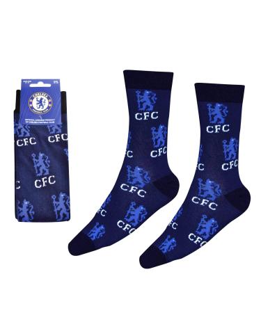 Chelsea FC Football Crest Socks