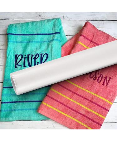 New Brothread Light Weight Clear Wash Away Embroidery Topping Film - 12 x 25 Yd Roll | Water Soluble for Machine & Hand Sewing - Buy Online on GoSupps.com