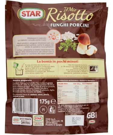  Italian Gourmet E.R. Star Creamy Risotto Porcini Mushrooms Milanese Shrimp Riz cr meux 4 x 175 g - Buy Online on GoSupps.com